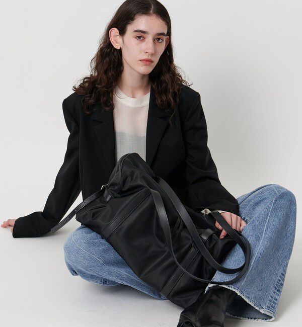 AEWEN MATOPH「＜AEWEN MATOPH＞MIES ボストンバッグ」|ボストンバッグ|BLACK