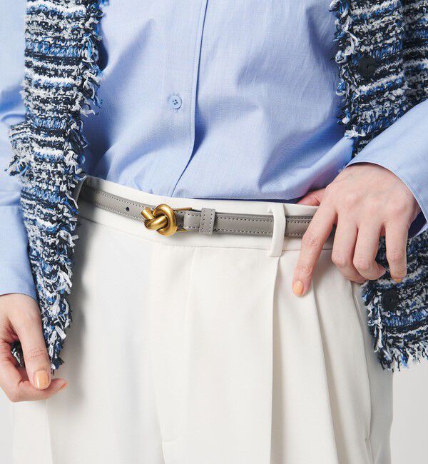 UNITED ARROWS「ノット バックル ベルト」|ベルト|