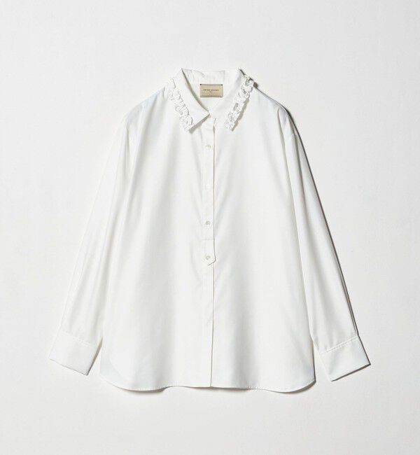 UNITED ARROWS「ミニフリルシャツ‐ウォッシャブル‐」|シャツ・ブラウス|