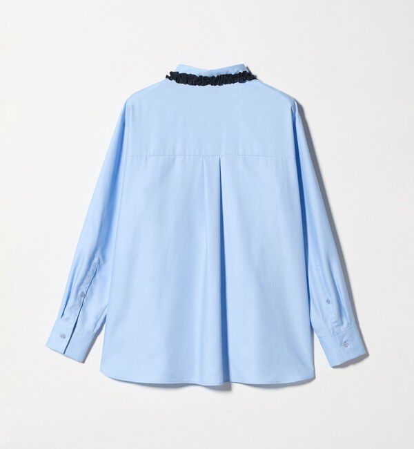 UNITED ARROWS「ミニフリルシャツ‐ウォッシャブル‐」|シャツ・ブラウス|