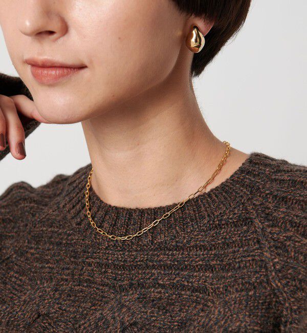 UNITED ARROWS「＜MARIHA＞S/R L/OV チェーン ネックレス」|ネックレス|