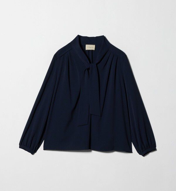 UNITED ARROWS「ボウタイ ロングスリーブ ブラウス‐ウォッシャブル‐」|シャツ・ブラウス|