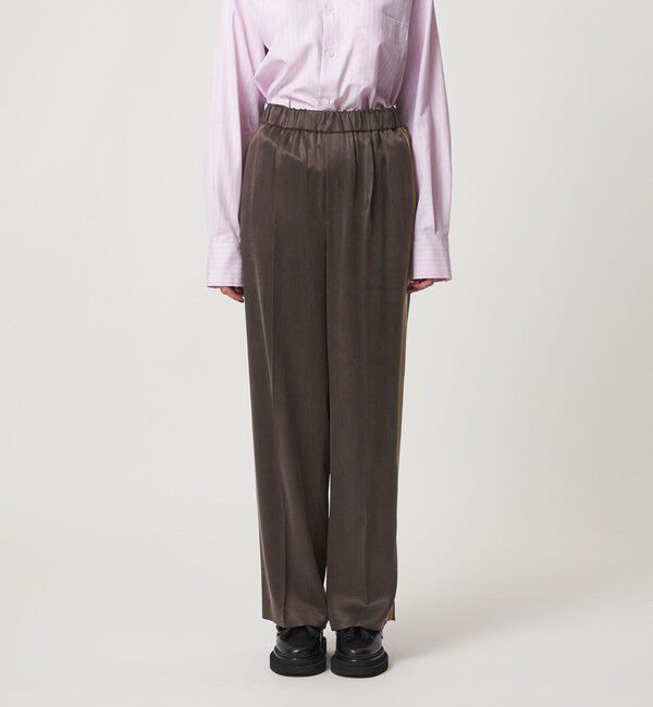 ASTRAET「＜ASTRAET＞ キュプラ ツイル ソクショウ ワイドパンツ」|その他|