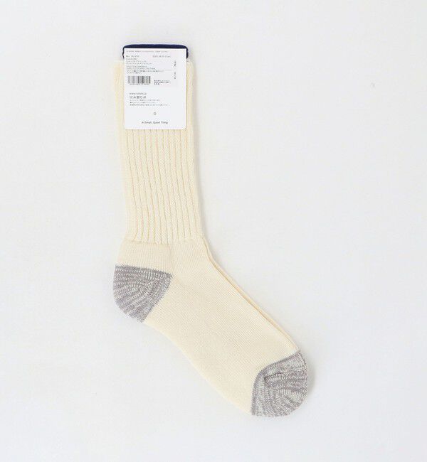 UNITED ARROWS「＜ROTOTO＞クルーソックス」|ソックス|OFF WHITE