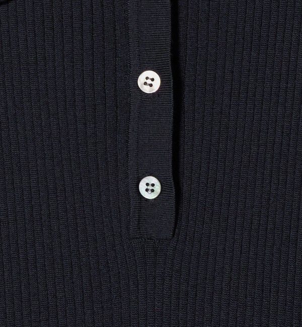 UNITED ARROWS「フィット ＆ フレア ポロワンピース」|ワンピース|