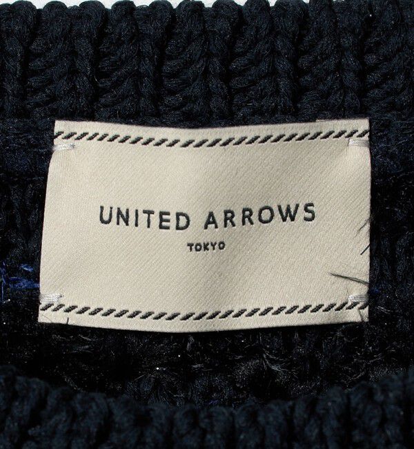 UNITED ARROWS「ミックスヤーン ペプラム ベスト」|ベスト・ジレ|