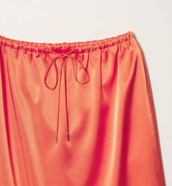 ASTRAET「＜ASTRAET＞サテン スソレース スカート」|スカート|