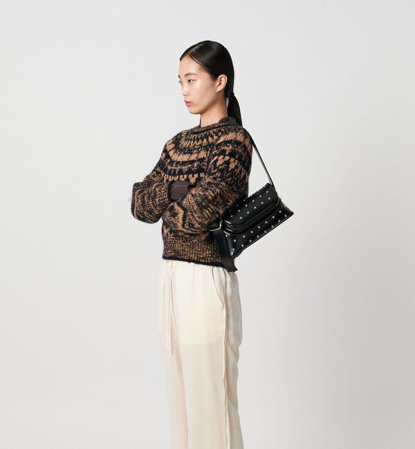 OSOI「＜OSOI＞FOLDER BROT STUD バッグ」|ショルダー・メッセンジャー|
