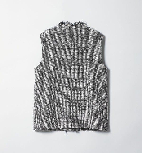 UNITED ARROWS「2トーン ツイードライク ベスト」|ベスト・ジレ|