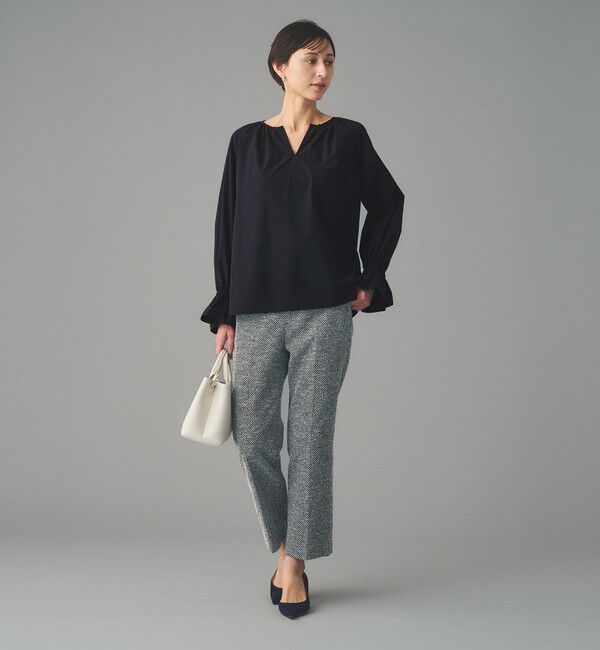 UNITED ARROWS「レースフリルカラー 2WAY ブラウス ‐はっ水‐」|シャツ・ブラウス|