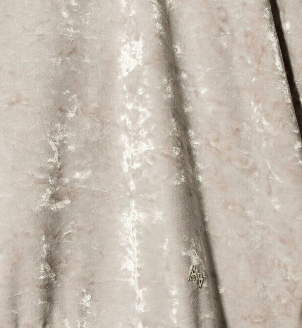 ASTRAET「＜ASTRAET＞ベロア スソジップ クルーネックカットソー」|Tシャツ・カットソー|