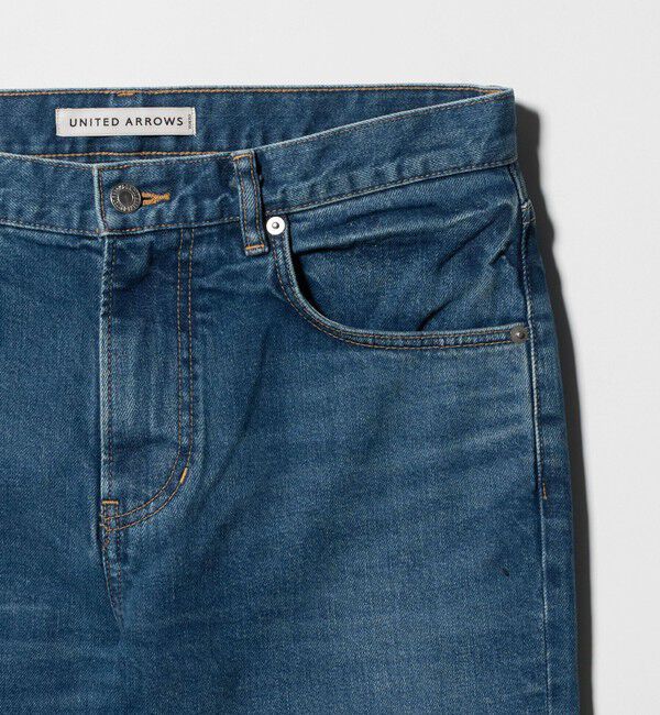 UNITED ARROWS「カイハラデニム スリムテーパード 5ポケット」|デニム|