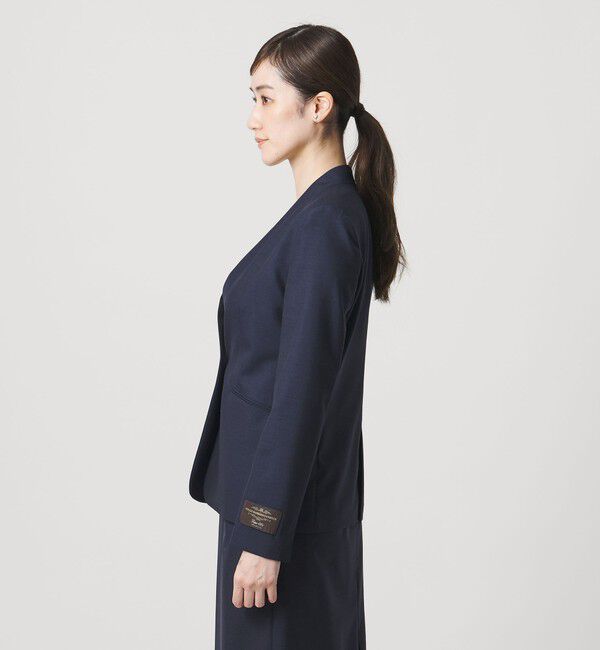 UNITED ARROWS「Vitale Barberis Canonico ノーラペルジャケット 26SS」|ノーカラージャケット|