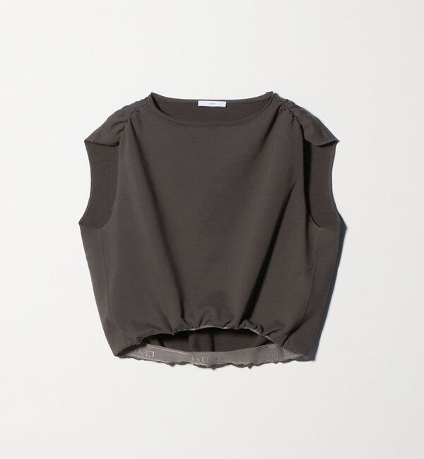 ASTRAET「＜ASTRAET＞ウラケ ボートネック ノースリーブカットソー」|スウェット・ジャージ|