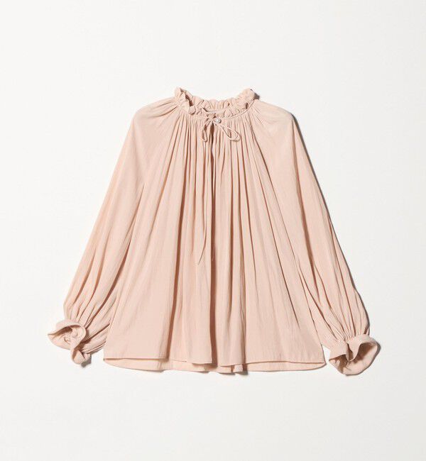 UNITED ARROWS「ボリュームギャザー ブラウス ‐ウォッシャブル‐」|シャツ・ブラウス|