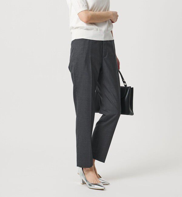 UNITED ARROWS「Vitale Barberis Canonico スリム テーパードパンツ 26SS」|スラックス|