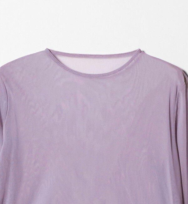 UNITED ARROWS「チュール ジャージー カットソー」|Tシャツ・カットソー|