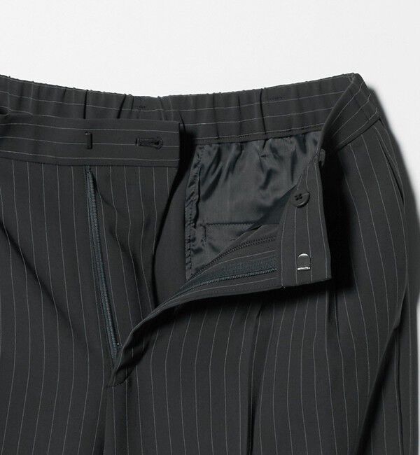 UNITED ARROWS「2タック ワイド ストレートパンツ ‐ウォッシャブル‐」|スラックス|