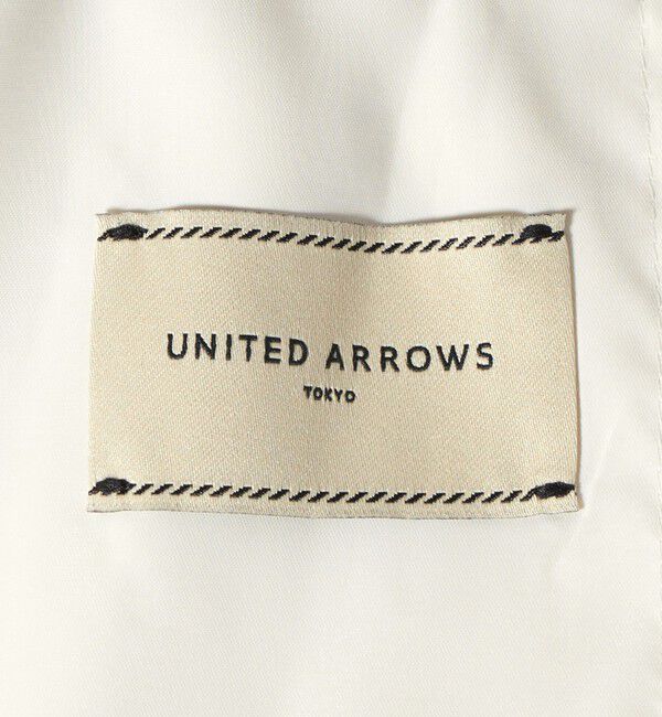 UNITED ARROWS「P 2タック ワイドパンツ WHITE ‐ウォッシャブル‐」|スラックス|