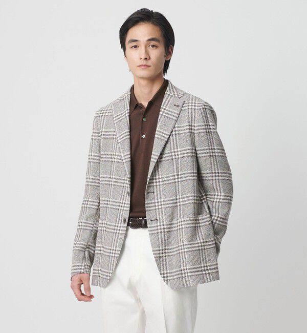 UNITED ARROWS「コットン ハイゲージ  ニットポロシャツ」|ニット・セーター|