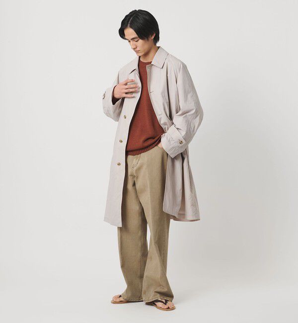 UNITED ARROWS「ロープ染めカラーデニム バギー5ポケット」|デニム|