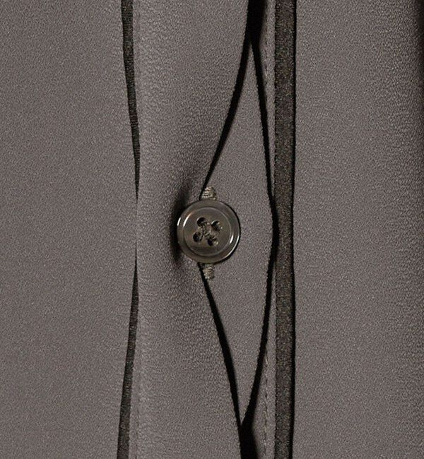 UNITED ARROWS「バイカラー パイピング ブラウス ‐ウォッシャブル‐」|シャツ・ブラウス|