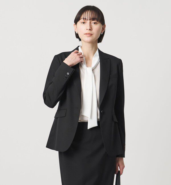 UNITED ARROWS「Vitale Barberis Canonico テーラードジャケット 26SS」|テーラードジャケット|BLACK