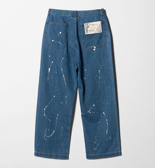 UNITED ARROWS「【別注】＜WESCOT＞スプラッシュ ペイント デニム ペインター パンツ」|チノ|