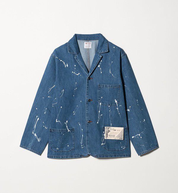UNITED ARROWS「【別注】＜WESCOT＞ スプラッシュ ペイント デニム カバーオール」|その他|