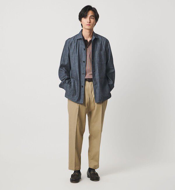 UNITED ARROWS「デニム シャツジャケット」|シャツ・ブラウス|