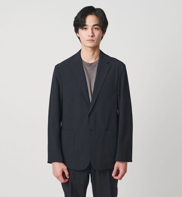 UNITED ARROWS「ウェザーコンフォート タフタ シングル 2ボタン テーラード ジャケット　撥水 ストレッチ」|テーラードジャケット|