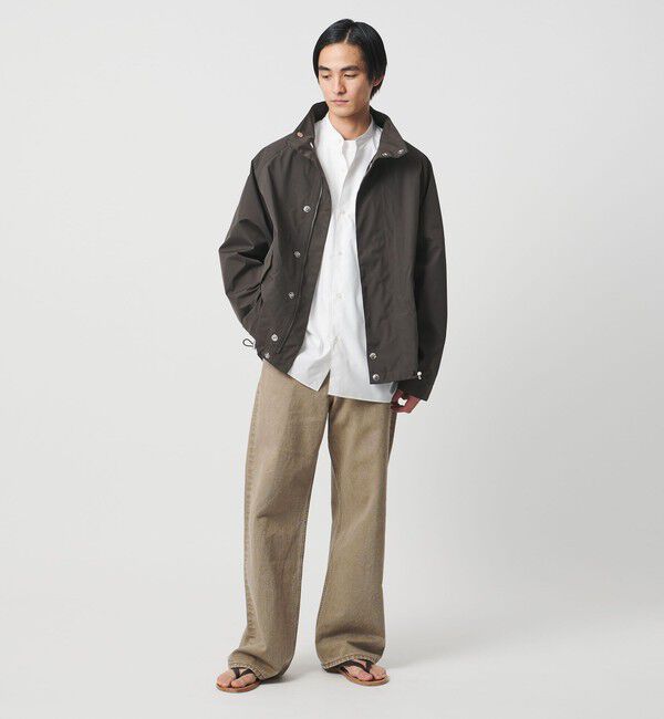 UNITED ARROWS「カリビアーナミルズ ポプリン バンドカラーシャツ」|シャツ・ブラウス|