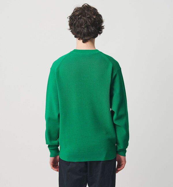 UNITED ARROWS「コットン/ポリエステル アゼ クルーネックニット」|ニット・セーター|