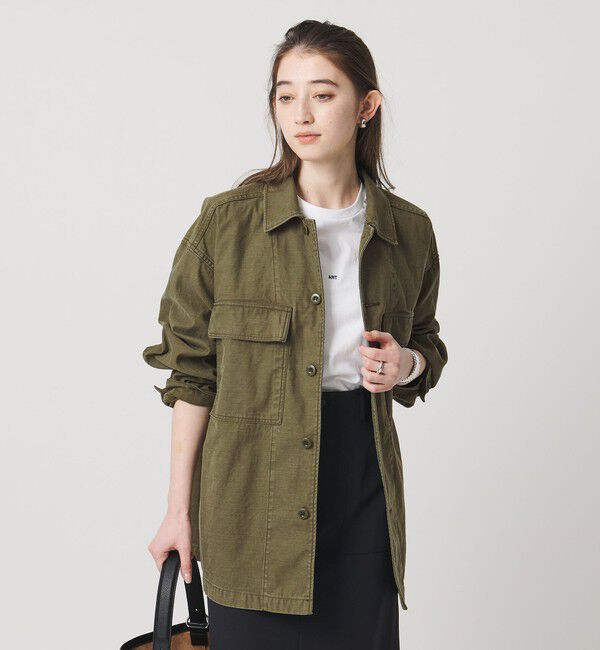 UNITED ARROWS「＜SACRA＞ミリタリージャケット」|ミリタリージャケット|