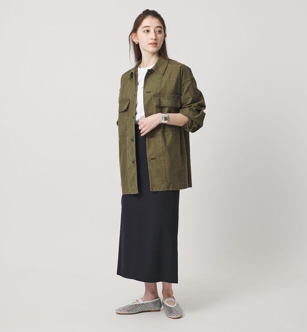 UNITED ARROWS「＜SACRA＞ミリタリージャケット」|ミリタリージャケット|