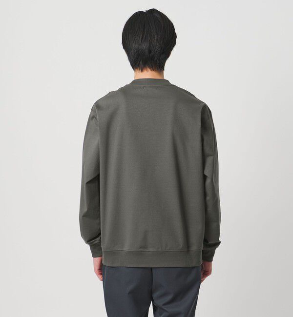 UNITED ARROWS「ポンチ ロングスリーブ スウェット ー抗菌防臭・接触冷感ー」|Tシャツ・カットソー|