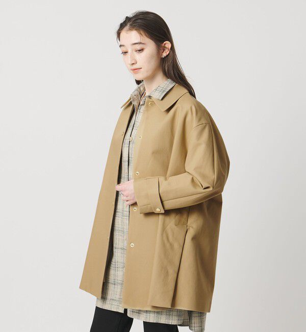 UNITED ARROWS「 Aライン ステンカラーコート」|ステンカラーコート|