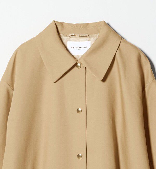 UNITED ARROWS「 Aライン ステンカラーコート」|ステンカラーコート|