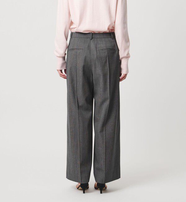 UNITED ARROWS「NALYA グレンチェック パンツ」|スラックス|