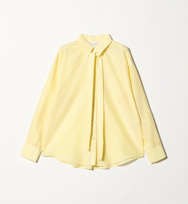 AEWEN MATOPH「＜AEWEN MATOPH＞コットンシルク ボウタイシャツ ‐ ウォッシャブル ‐」|シャツ・ブラウス|