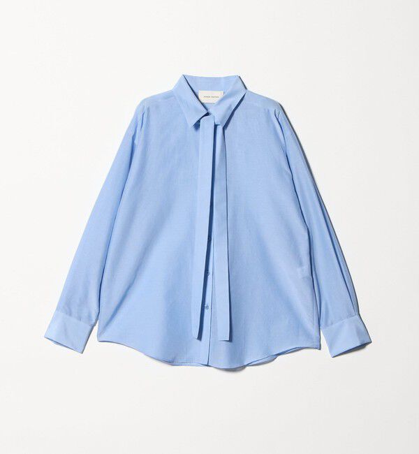 AEWEN MATOPH「＜AEWEN MATOPH＞コットンシルク ボウタイシャツ ‐ ウォッシャブル ‐」|シャツ・ブラウス|