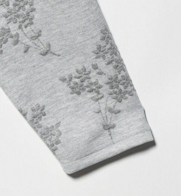 UNITED ARROWS「フラワー ジャガード スウェット」|スウェット・ジャージ|