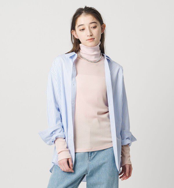 UNITED ARROWS「コットン テレコ タートル カットソー」|Tシャツ・カットソー|