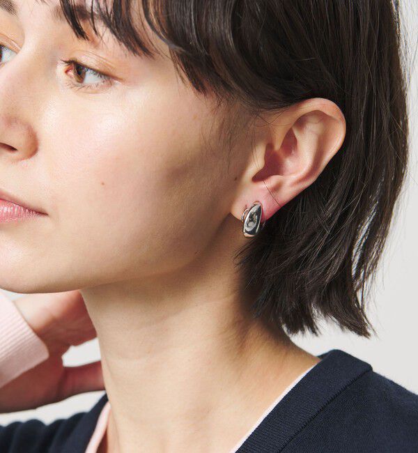 UNITED ARROWS「PLUMP C イヤリング」|イヤリング|SILVER