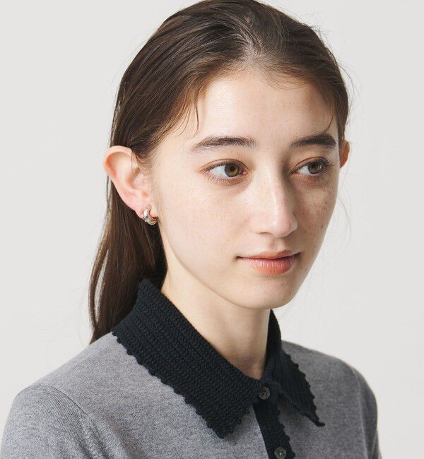 UNITED ARROWS「カービングC イヤリング」|イヤリング|