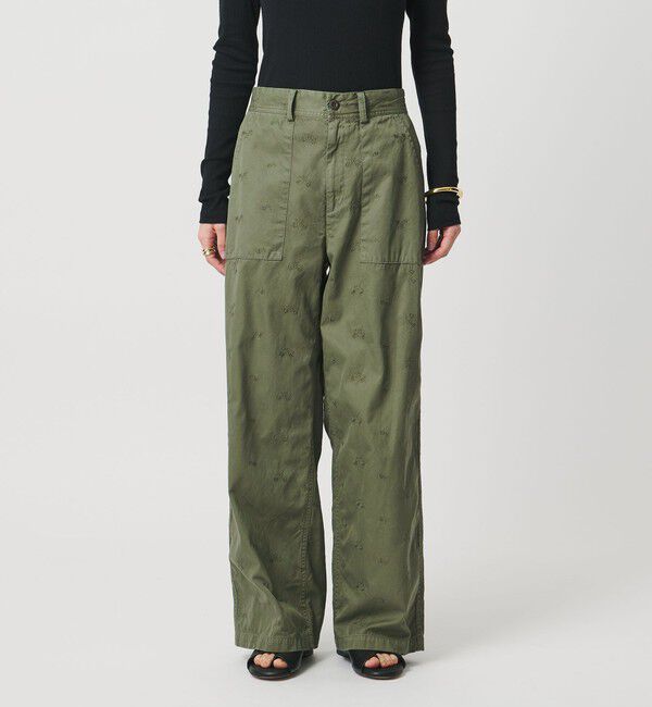 UNITED ARROWS「【別注】＜TICCA＞エンブロイダリー ペインターパンツ」|チノ|