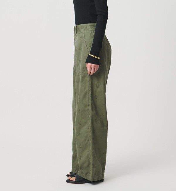 UNITED ARROWS「【別注】＜TICCA＞エンブロイダリー ペインターパンツ」|チノ|