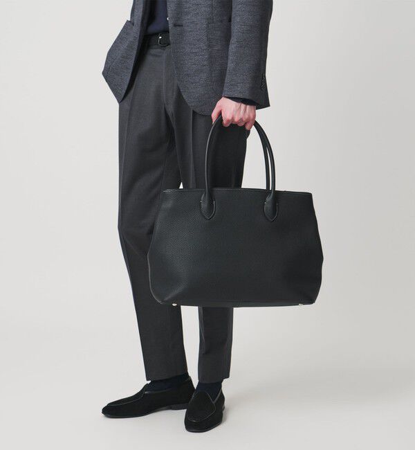 UNITED ARROWS「レザー ジップ トートバッグ」|トートバッグ|