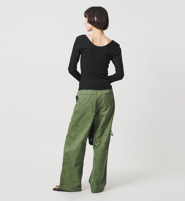 UNITED ARROWS「Uネック ロングスリーブ Tシャツ」|Tシャツ・カットソー|