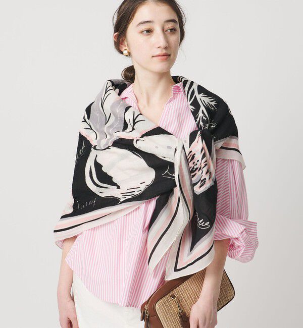 UNITED ARROWS「【一部別注】＜manipuri＞C/SI ストール」|ストール|